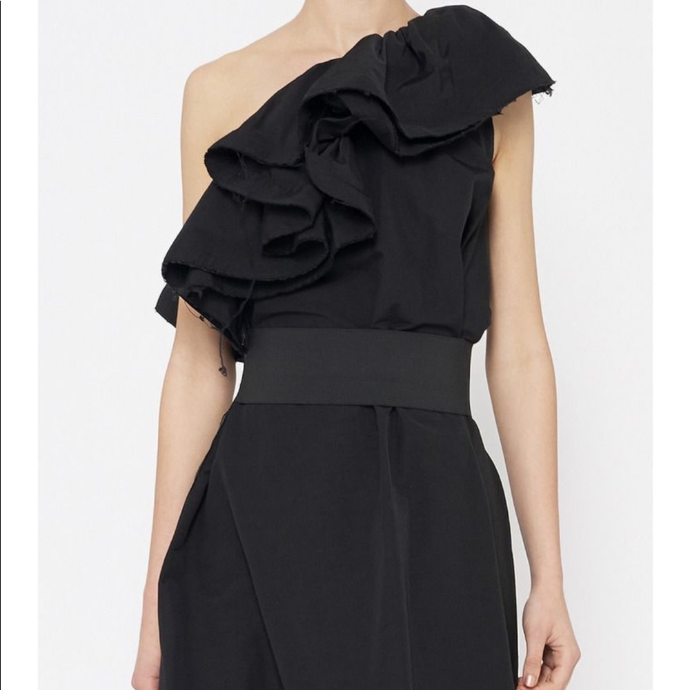 Lanvin H&M Little Black One Shoulder Dress